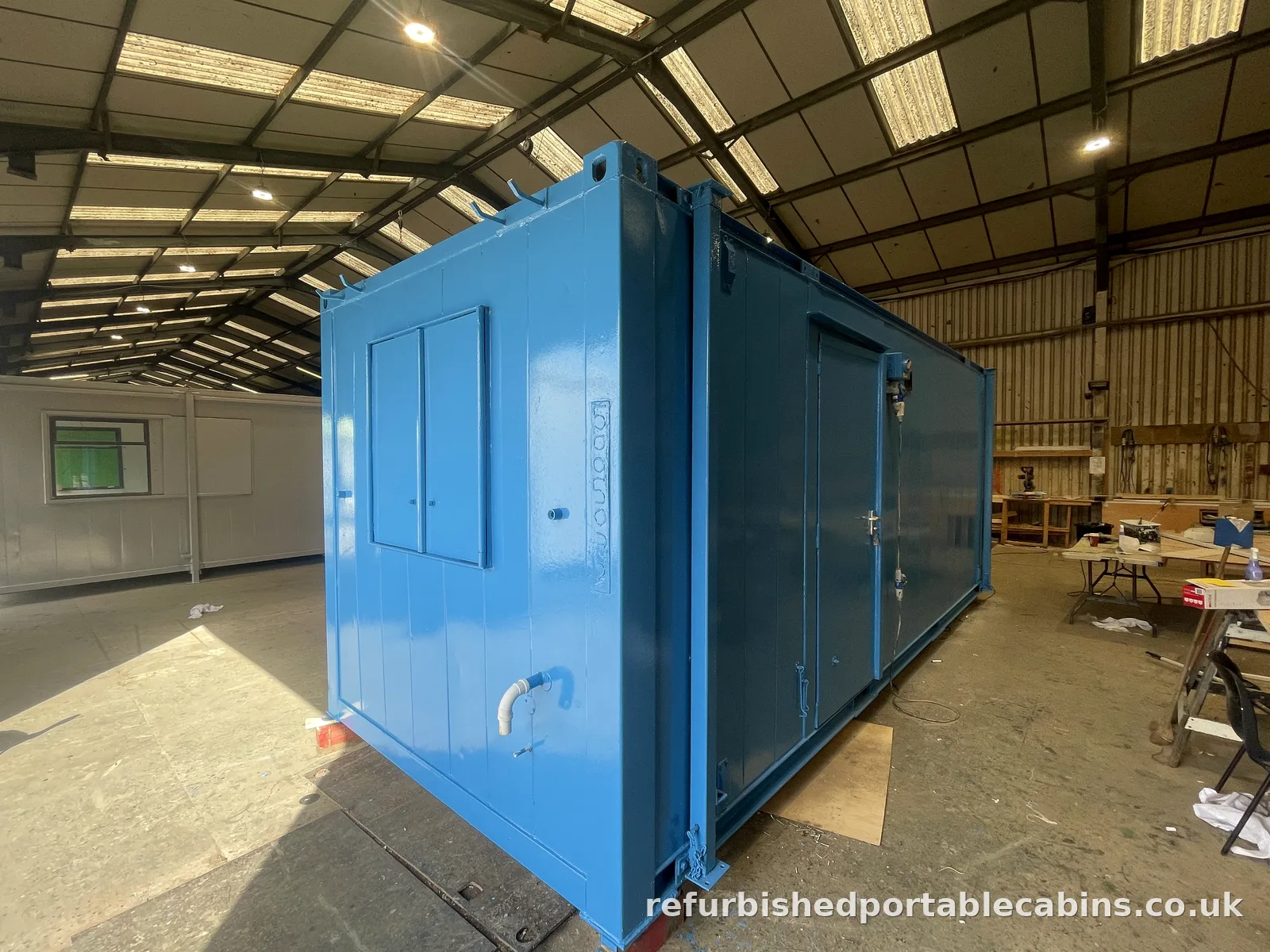 Refurbished accommodation cabin