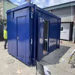 16ftx9ft 3+1 Toilet Block Blue
