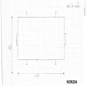  21ftx 8 J/L AV Open Plan Office Ref Nor204 photo 6